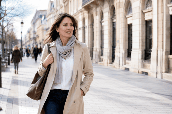 frau mittleres alter city