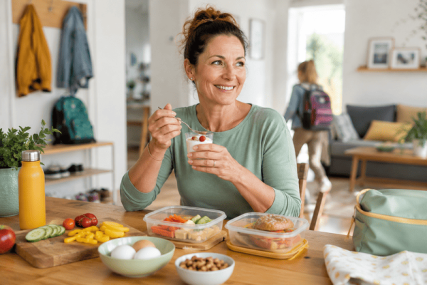 Frau Protein Mahlzeiten