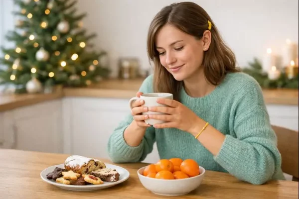 frau-naschen-weihnachten